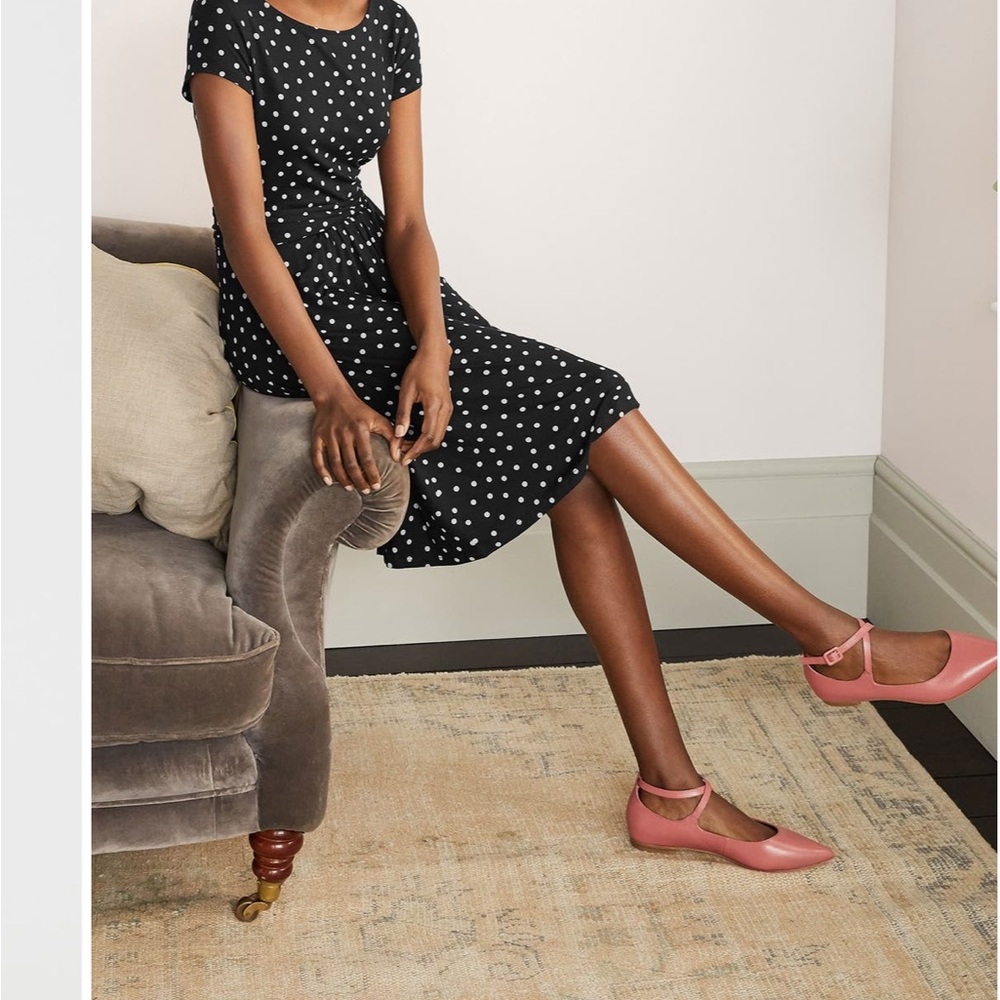 Boden Amelie Polka Dot Dress